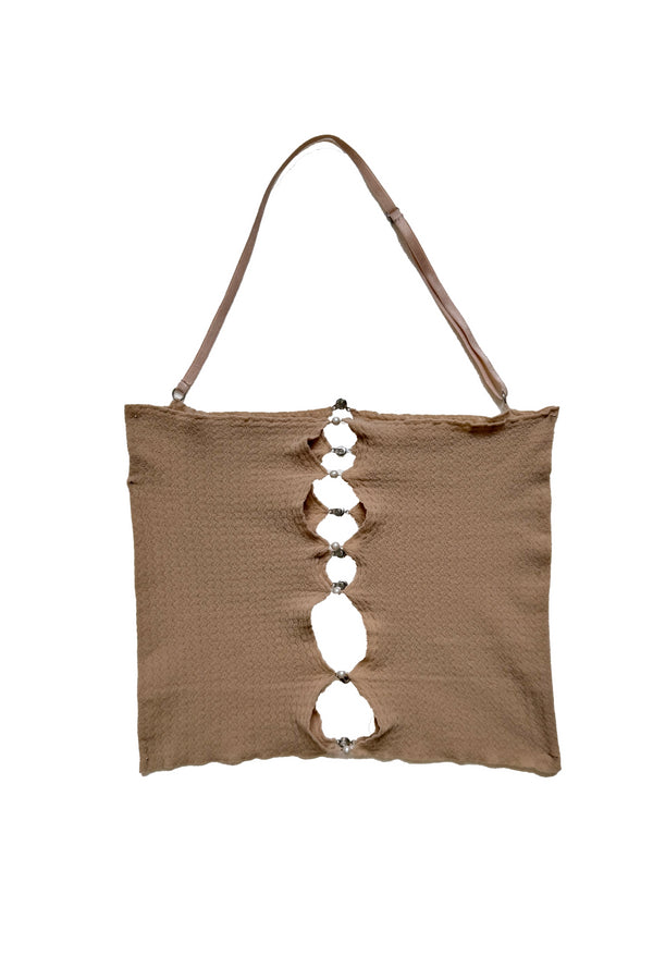 RUIbuilt 25 Spring/Summer Button Halter RUI-RSS25SF02-TH Ficelle Camel Brown
